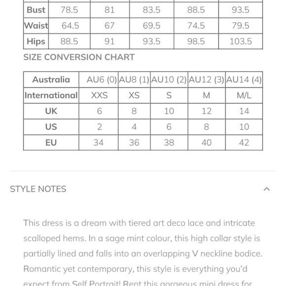 Self-Portrait Burgundy Guipure Lace Teardrop Paneled Dress - 0-2 - Picture 5 of 16